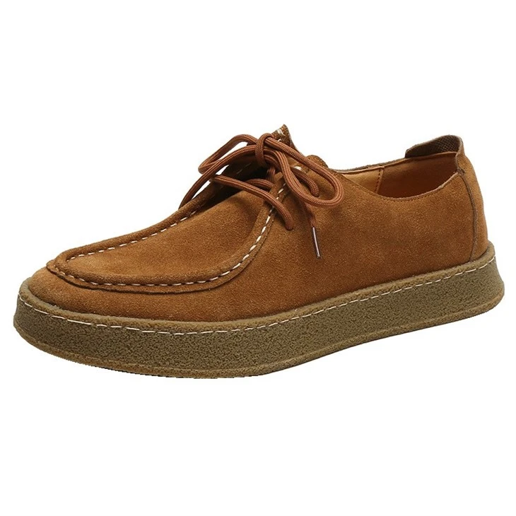 Cow Suede Leather Loafers For Men factory